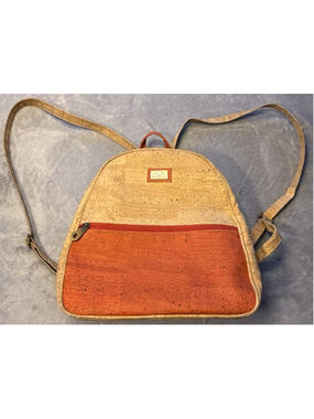 Montado Portugal tote Natural Cork Mini Backpack Vegan